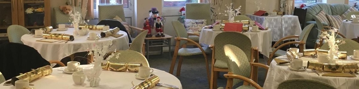 Christmas parties in Extra Care and Sheltered Schemes across Bury