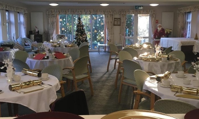 Christmas parties in Extra Care and Sheltered Schemes across Bury