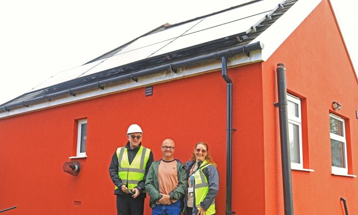 Six Town Housing's Decarbonisation Fund Works